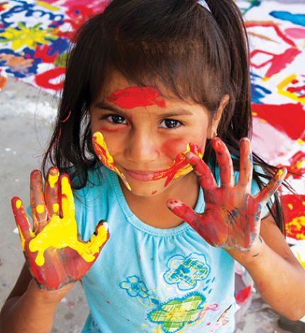Bring art and music to a school