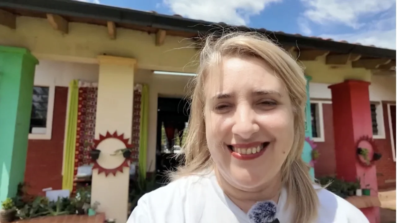 Rosanna at Blas Garay school
