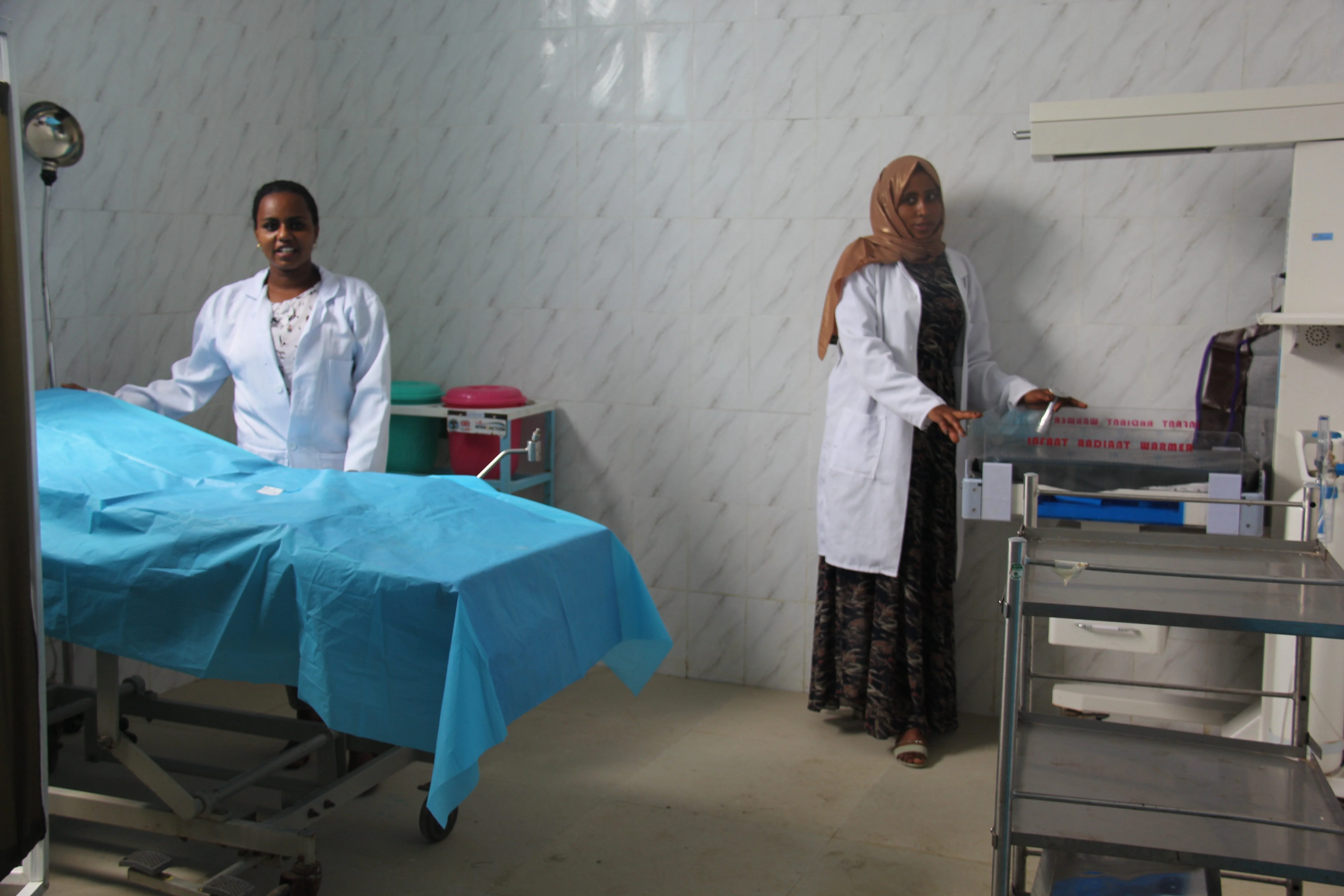Doctors in ward