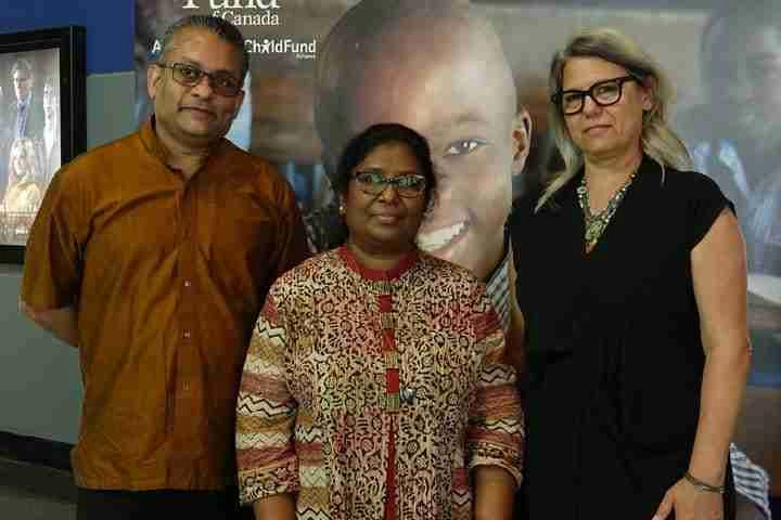 MARKHAM, Ont. — A captive audience saw life through the eyes of a child bride, experiencing the tragedy and then hopeful future of one girl who overcame the odds to start a new life, at a recent Christian Children’s Fund of Canada (CCFC) movie-screening event in North York.  CCFC presented its ‘Movie for a Cause’ June 9 at Cineplex’s Empress Walk theatre. The award-winning documentary Driving with Selvi was shown to raise awareness to the issue and give an engaged audience a chance to talk to the filmmaker-director, Elisa Paloschi.  Selvi is a former child bride who escaped a violent marriage to become South India’s first female taxi driver. Paloschi, who became friends with and filmed Selvi’s life over a 10-year period, told the audience the experience changed her life.  Child, early and forced marriage is an issue that still exists around the world and many are still unaware of the fact that a third of all girls in the developing world are married before the age of 18, with a surprising one-in-nine married even before the age of 15.  Patrick Canagasingham, CCFC’s CEO, welcomed guests and explained the issue and why CCFC is dedicated to making children aware of their rights so they’re more involved in decisions that affect them.  “Selvi’s experience highlights the sad reality too many girls in India and around the world face for countless reasons — tradition, poverty and more. We’re working within vulnerable communities, with various stakeholders, to bring these girls and their rights to the forefront,” said Canagasingham. “We believe every child should have a voice and be free to achieve their full potential. It’s why we’re encouraged by women, like Selvi, who are showing positive change is possible.”  “The message of hope is portrayed beautifully through reality,” says Chirasree Sen-Verma, who attended the screening.  To learn more about CCFC and its work to on this issue, in the countries where it operates, visit childrenbelieve.ca.